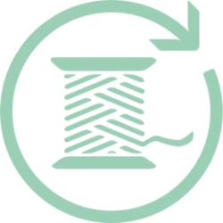 100% RECYCLED PRE-CONSUMER WASTE